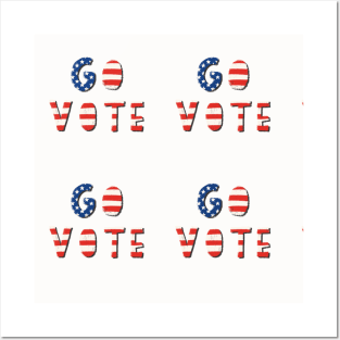 Go Vote Posters and Art